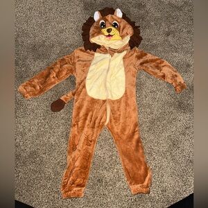Brown Lion Costume Onesie